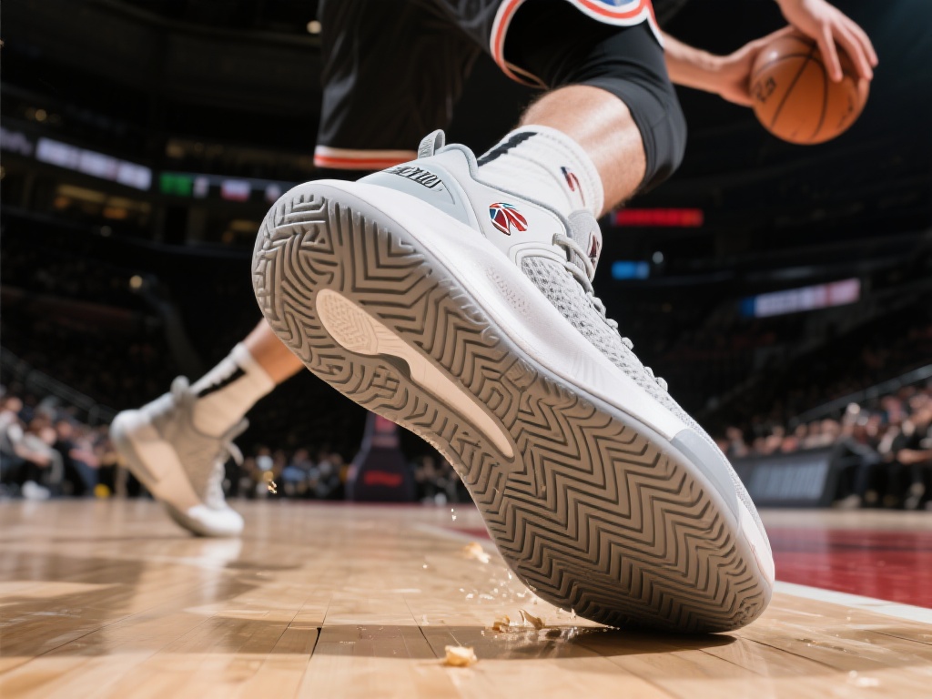 波杰姆斯基脚踩准者BP1万花筒,八记三分创生涯巅峰! 有专业评测指出,准者BP1代的鞋底采用了