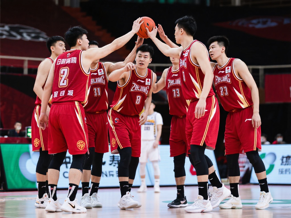 篮球是团队配合的艺术，而在浙江稠州队的体